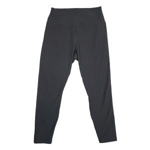 Peloton Women's Black High Rise Spell Out Ankle Workout Cycling Leggings Size XL